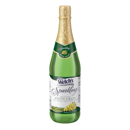 Welchs Welch's White Grape Sparkling Juice 25.4 fl. oz. Bottle, PK12 WPD71550